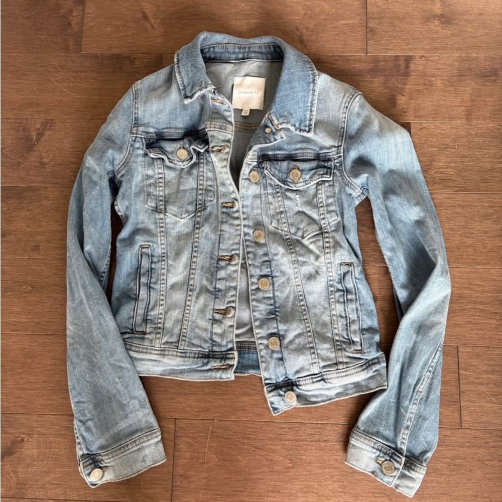 Dynamite Light Blue Jean Jacket